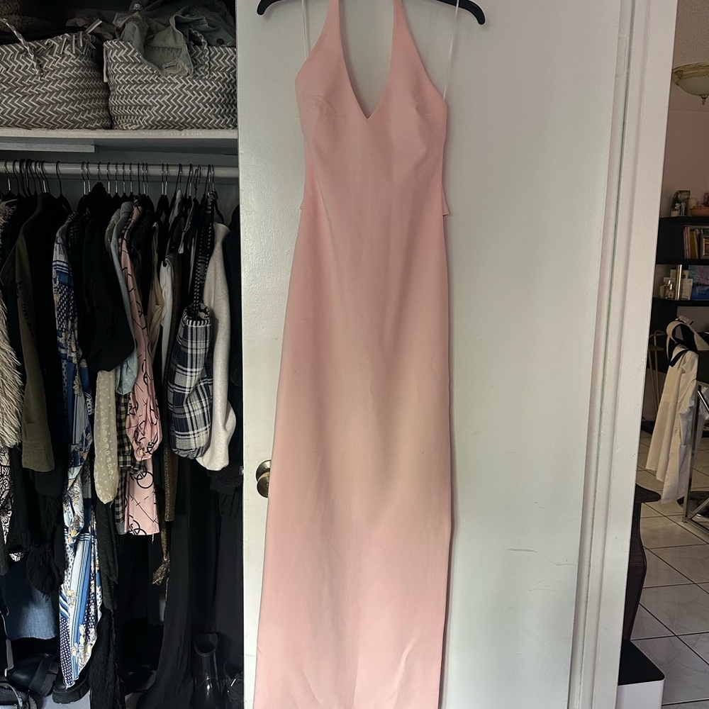 Likely Pink Backless Dress